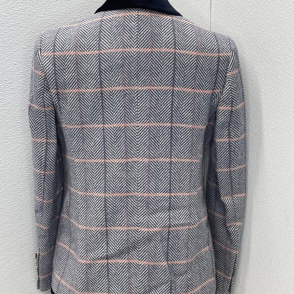 Barilouche Women's Seville Wool Slim Fit Blazer – Size 38/2 – Multicolor - Picture 4 of 8